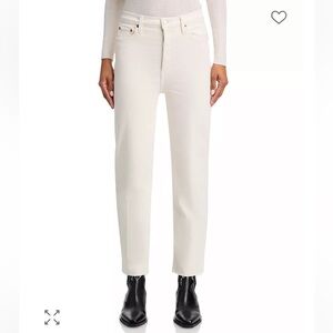Re/Done 70s Stove Pipe Jeans Vintage White